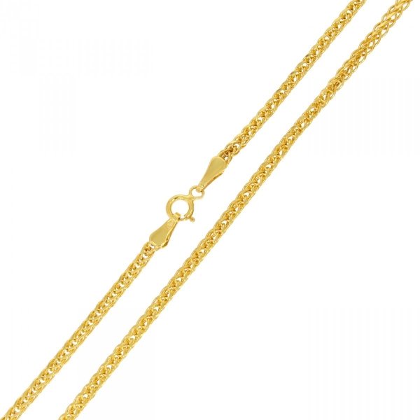 Złoty łańcuszek damski LA.00671 55cm pr.585