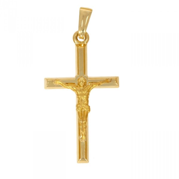 Złoty krzyżyk z wizerunkiem Pana Jezusa KR.00293 pr.585