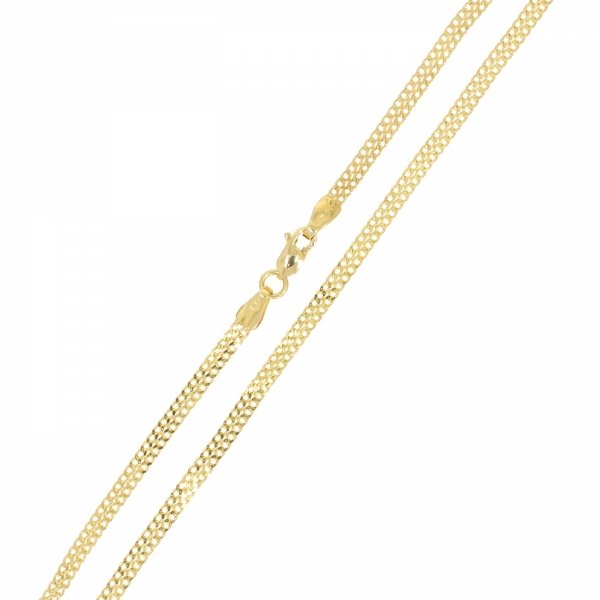 Złoty łańcuszek damski ozdobny 45cm LA.01362 PR.585