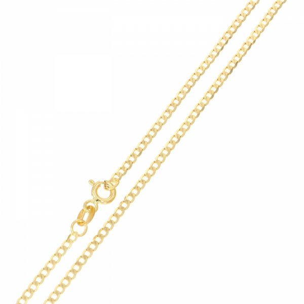 Złoty łańcuszek pancerka 55cm LA.01207 PR.585