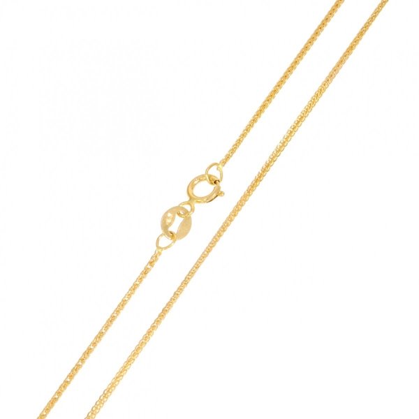  Złoty łańcuszek lisi ogon 50cm LA.00731 pr.585