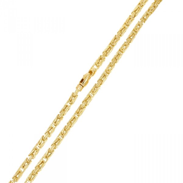 Złoty łańcuszek o splocie królewskim 55cm LA.01360 pr.585