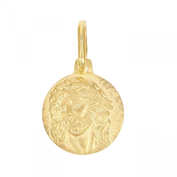  Złoty medalik z wizerunkiem Jezusa ME.00423 pr.585