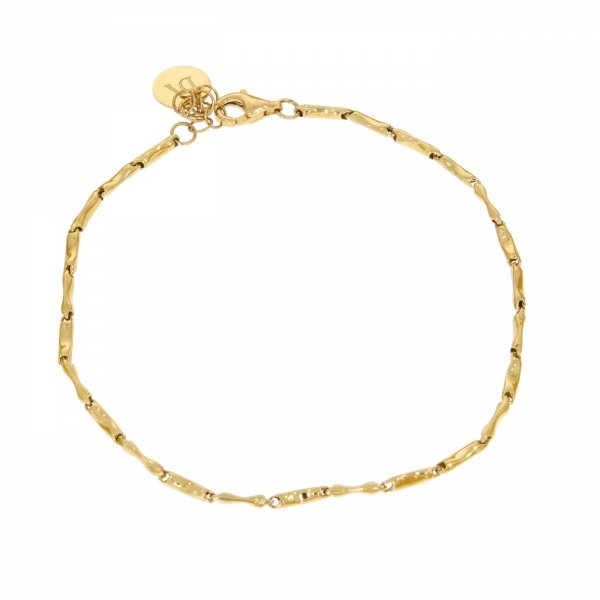 Złota zdobiona bransoletka damska Dallacqua BR.01153 pr.585