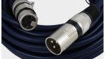 Profesjonalny kabel mikrofonowy studyjny/estradowy gniazdo XLR 3P Canon / wtyk XLR 3P Canon MK06 /5,0m/