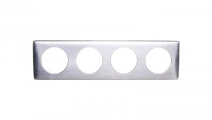 CELIANE Ramka poczwórna aluminium tworzywo Poziomy i pionowy 068924