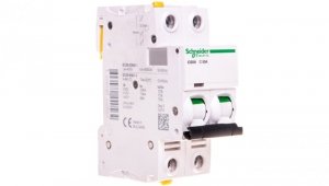 Wyłącznik nadprądowy 2P C 50A 6kA AC iC60N-C50-2 A9F04250