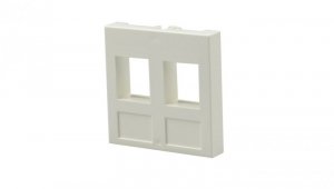 Adapter keystone podwójny 2M 45x45 biały Mediabox