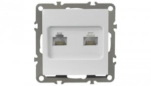 QUADRA GNIAZDO KOMPUTEROWE PODWÓJNE LAN RJ45x2