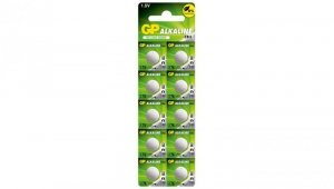 Bateria alkaliczna pastylka LR44 A76 AG13 1,5V GP BLISTER 10szt.