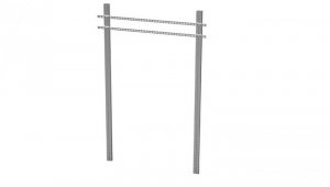 Ceownik montażowy perforowany 40x21x2mm/2mb - K-47-2-MAG