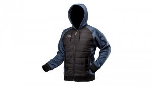 Bluza dziana, ocieplana z kapturem, rozmiar XXL 81-556-XXL