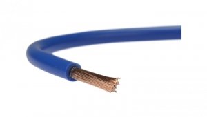 Przewód instalacyjny H07V-K / LgY 50 750V niebieski linka giętka Elektrokabel /100m/