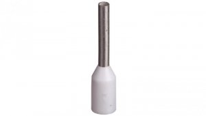 Końcówka tulejkowa izolowana TI 0,5mm2/8mm biała cynowana TI0,5L8x500 /500szt./