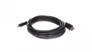 Kabel połączeniowy miniHDMI Highspeed 1.3 GOLD Typ HDMI A/HDMI C, M/M czarny 3m AK-330106-030-S