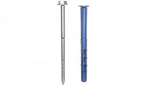 Kołek ramowy fi10 z łbem sześciokątnym 10x120 R-FF1-N-10K120 /25szt./