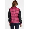 Adidas Originals Tartin Wool Jack Kariertes Damenjacke Rot Schwarz Druckknöpfen