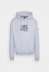 Fubu Herren Kapuzenpullover Script Essential Hoodie Sweatshirt In Grau 6093677