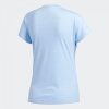 Adidas SS Bos Logo Tee EB4495 Sport T-Shirt In Himmelblau für Damen