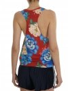 Adidas Originals C Tank Sport Top In Mehrfarbig für Damen Blumenmuster