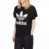 Adidas Originals Hy Ssl Knit Sport Baumwolle T-Shirt In Schwarz für Damen