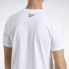 Reebok Herren t-shirt Weiß CL GP Bball FT7453
