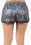 Adidas Originals Shorts In Grau Kurze Hose Print AB2634 für Damen
