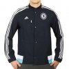 Adidas Cfc Chelsea London Anth Jkt Y Herren Sportjacke Schwarz Jacke Druckknöpfe
