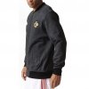 Adidas NBA All Star Herrenbluse In Grau Sportbluse Mit Reißverschluss für Männer
