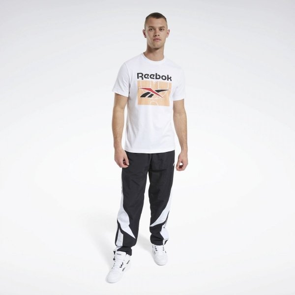 Reebok Herren t-shirt Weiß CL GP Bball FT7453