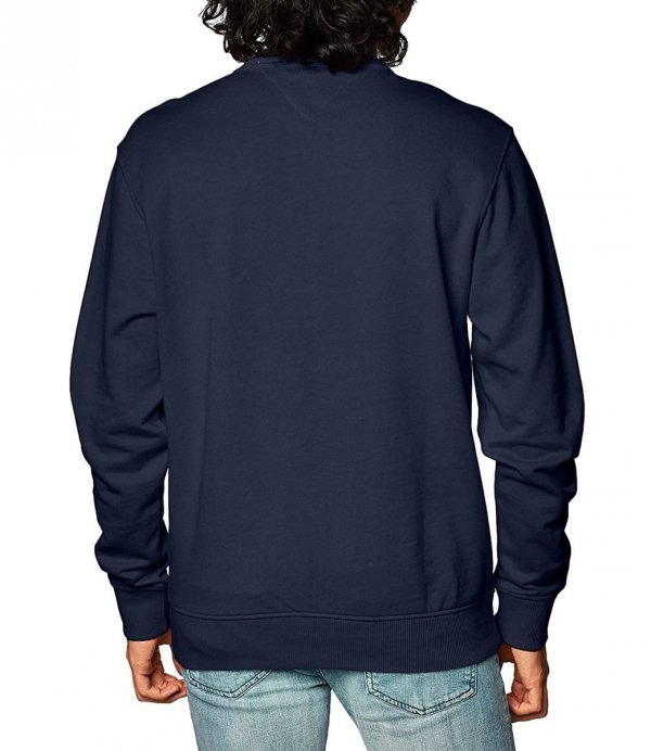 Tommy Jeans Sweatshirt TJM Entry Graphic Crew Herrenbluse In Marineblau