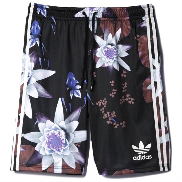 Adidas Originals Bermudashorts Mehrfarbig Damen Kurze Hose Lotus P Shorts