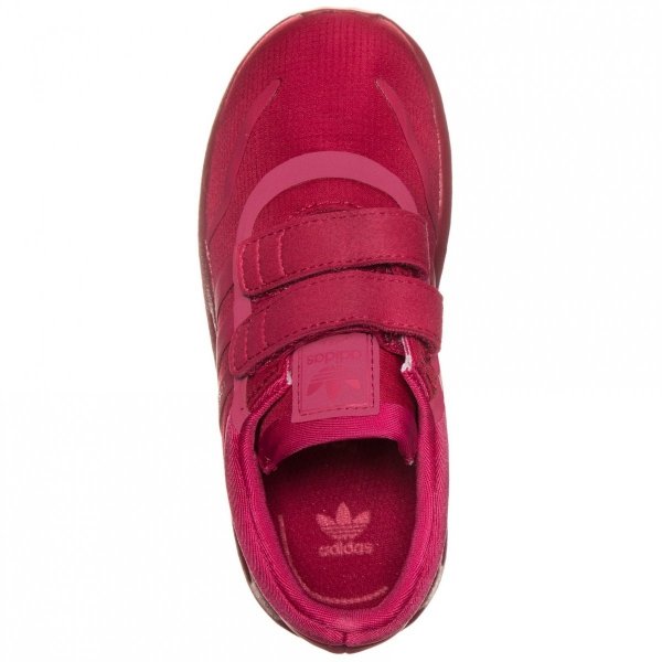 Adidas Originals Kinderschuhe Los Angeles In Rot Mit Klettverschluss BB0780
