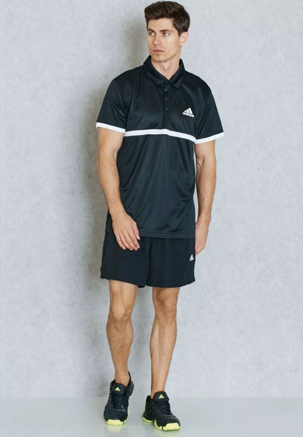 Adidas Poloshirt Tennis Climalite Court Polo In Schwarz für Herren AJ7017