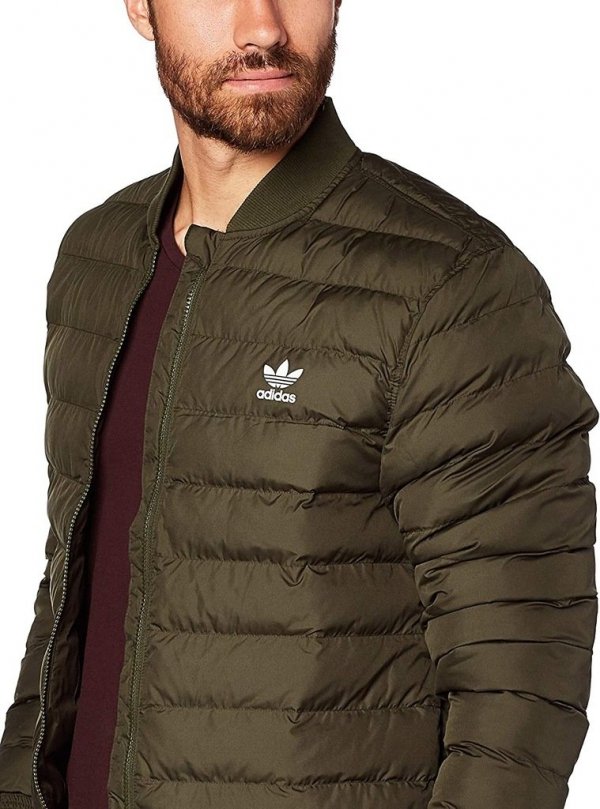 Adidas Originals Herrenjacke In Khaki Steppjacke Sst Outdoor DJ3193