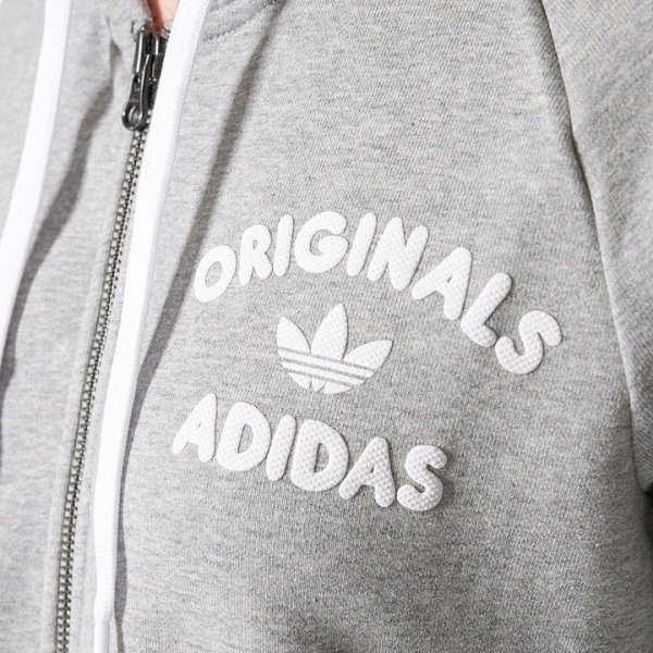 Adidas Originals Sweatshirt FZ Hoodie Grey BR6350