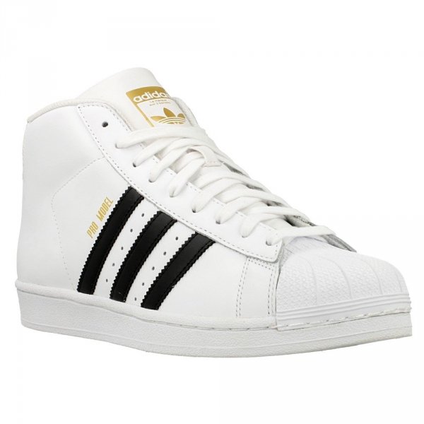 Adidas Originals Pro Model Herrenschuhe In Weiß Classic Old School Sportschuhe