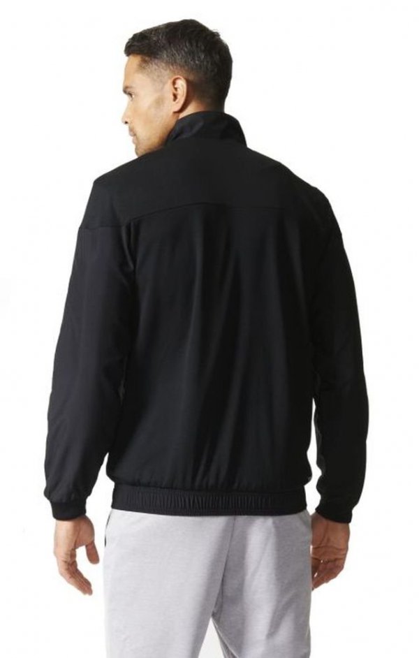 Adidas Herrenbluse Club Jacket Sweatshirt In Schwarz AI0733