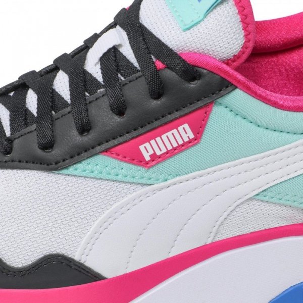Puma Cruise Rider Flair Wns White Multi Women Casual Lifestyle Shoes 381654-01