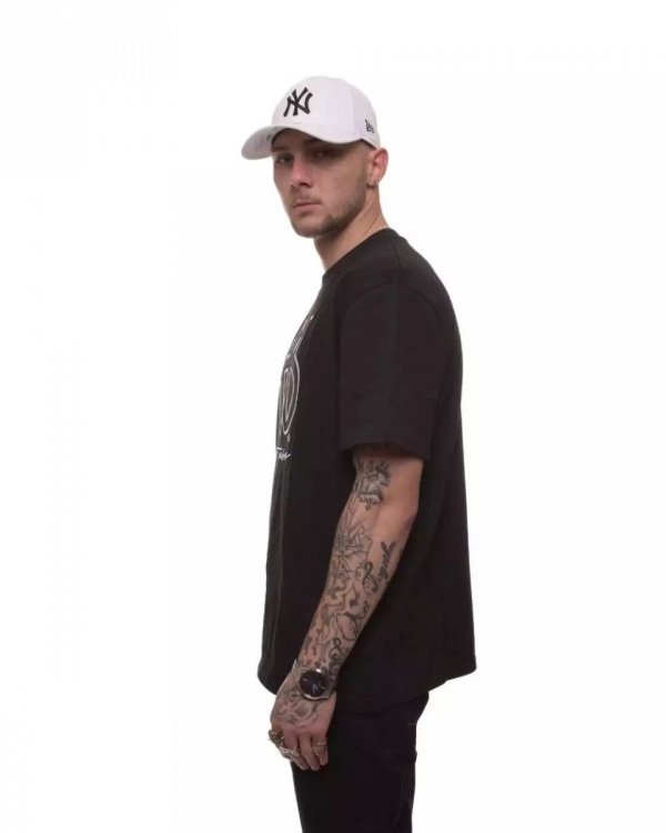 Fubu Herren T-Shirt Baumwolle Classic Tee In Schwarz 6069126
