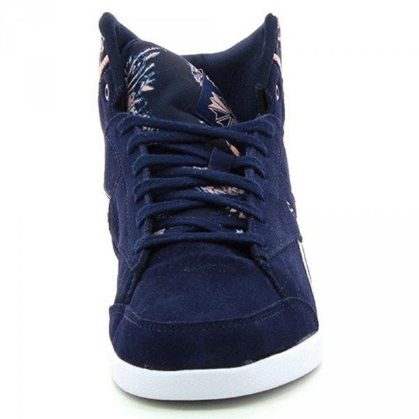 Reebok Fabulista Mid II Damenschuhe In Marineblau Bequeme Oldschool Sportschuhe