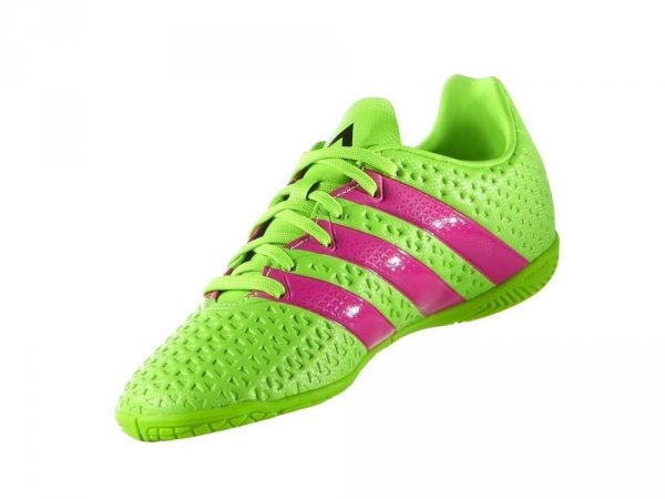 Adidas Ace 16.4 In J Kinderschuhe In Grün Turnschuhe für Jungen