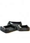 GO GIFT Legowisko dla psa L - grafit - 65x45x15 cm