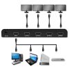 QOLTEC ROZDZIELACZ SPLITTER 4XHDMI 4KX2K | 6GB/S | 60HZ
