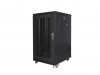 LANBERG SZAFA RACK STOJĄCA 19 22U 600X800 DRZWI PERFOROWANE CZARNA (FLAT PACK)