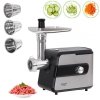 Adler AD 4813 maszynka do mielenia 2000 W Czarny, Srebrny