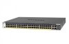NETGEAR M4300-52G-PoE+ 550W PSU Zarządzany L2/L3/L4 Gigabit Ethernet (10/100/1000) Obsługa PoE 1U Czarny
