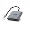 UNITEK ADAPTER USB-C - 2X HDMI 4K MST (M/F)