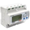 Qoltec 50883 Trójfazowy elektroniczny licznik | miernik zużycia energii na szynę DIN | Wi-Fi | TUYA | 400V | LCD