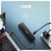 AXAGON HMC-6GLN Hub USB, 2x USB-A, 1x USB-C, 1x HDMI 2.0, 1x RJ45, 100 W PD – srebrny
